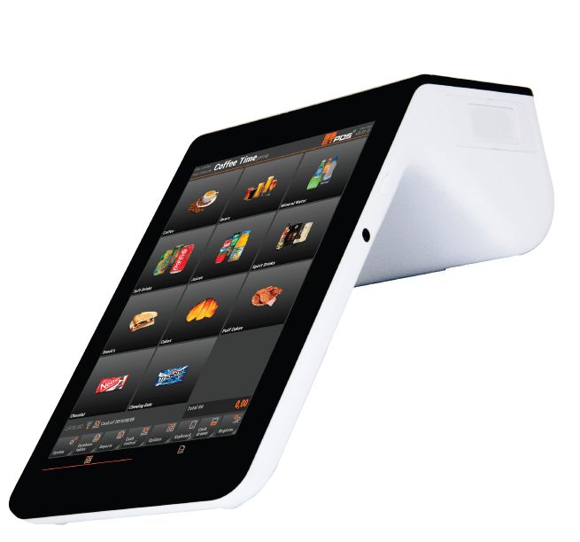 ETPLUSe TPV portatil 8 pulgadas Android impresora termica incorporada